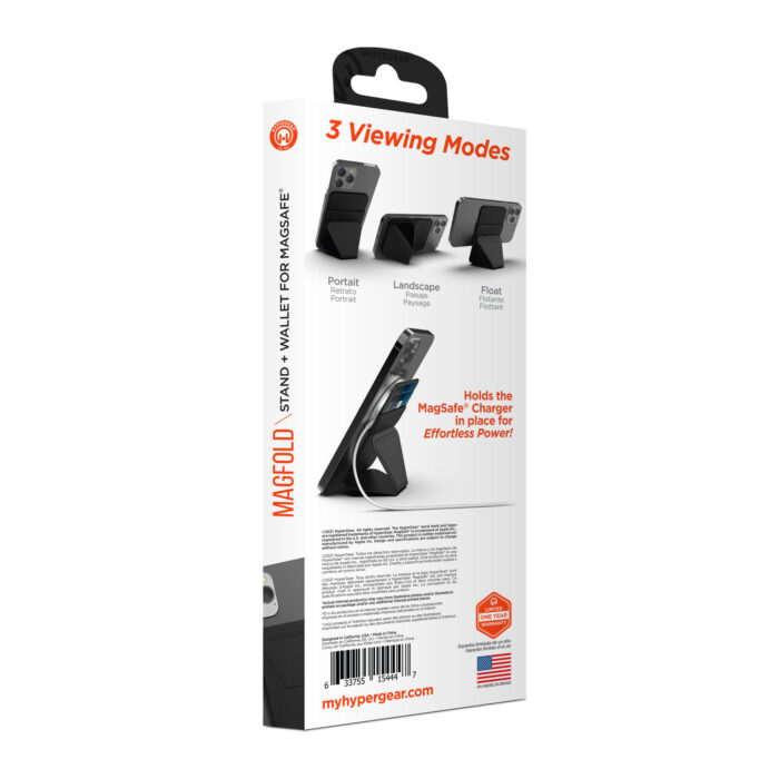 15444: MAGFOLD STAND + WALLET FOR MAGSAFE - HYPERGEAR - Image 6