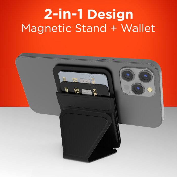 15444: MAGFOLD STAND + WALLET FOR MAGSAFE - HYPERGEAR - Image 8