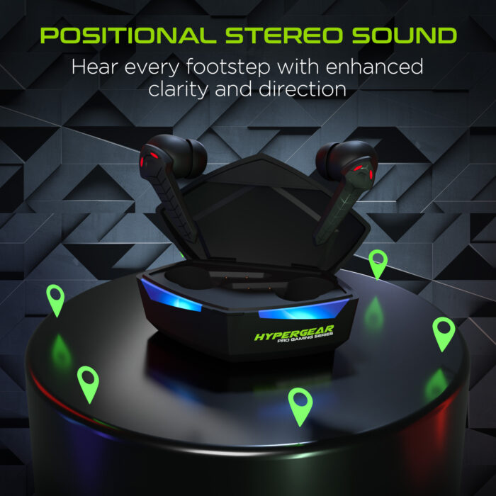 15524: COBRASTRIKE TRUE WIRELESS GAMING EARBUDS - HYPERGEAR - Image 6