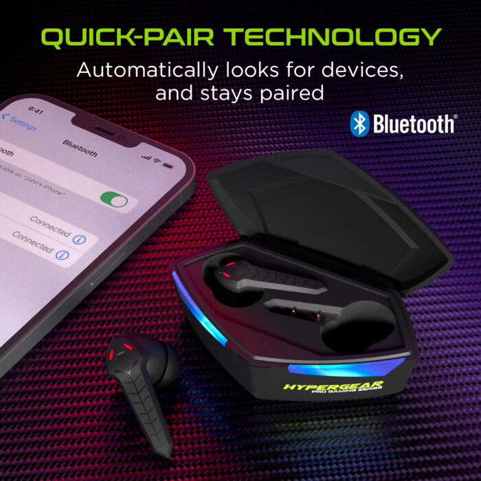 15524: COBRASTRIKE TRUE WIRELESS GAMING EARBUDS - HYPERGEAR - Image 10