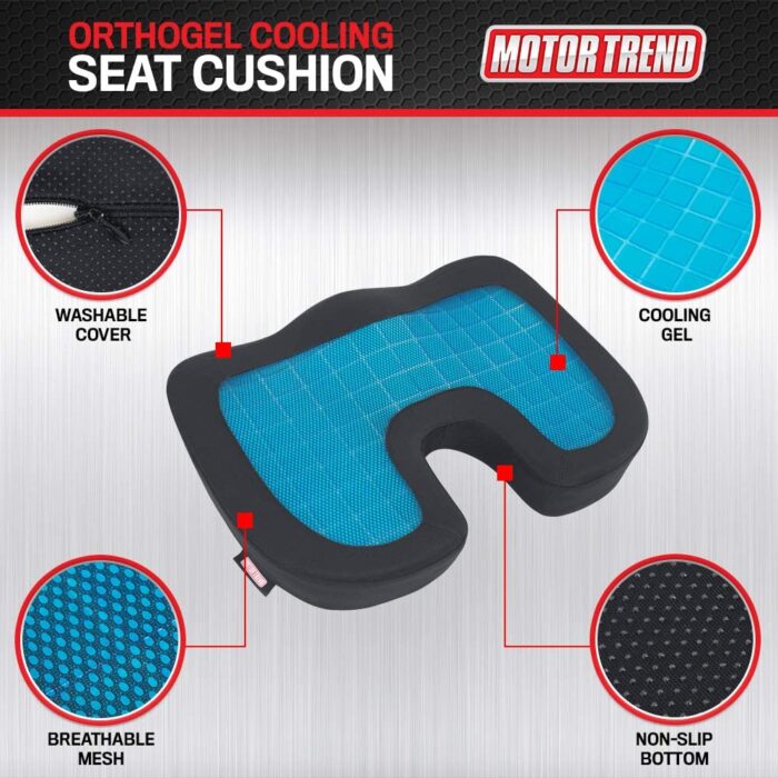 MTCG-110: MOTOR TREND® COOLING SEAT CUSHION - BDK USA - Image 5