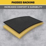 CASC-2274-BK/GR: CATERPILLAR MESH FLEX SEAT COVERS - BLACK & GRAY - BDK US - Image 2