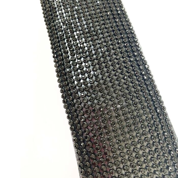 661: SEAT BELT PROTECTOR - BLACK WITH BLACK DIAMONDS - MAJIC PRODUCTS INC - Image 3