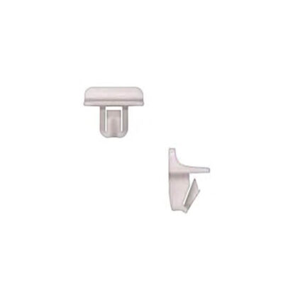 21835 Chrysler Molding Clip, White Nylon.