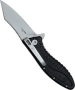 Kershaw 1319 Grinder Assisted Flipper Knife 3.25 inch Reverse Tanto Blade, Zytel Handles