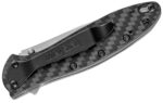 Kershaw 1660 Ken Onion Leek Assisted Flipper Knife 3 inch Bead Blast Plain Blade,