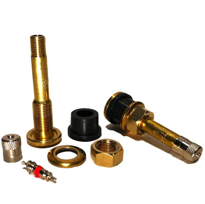 TR-500: 2″ BRASS CLAMP-IN VALVE STEM - KEX TIRE REPAIR - Image 2