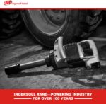 Ingersoll Rand 285B-6 1-Inch Cordless Pneumatic Impact Wrench with 6-Inch Extended Anvil and 2 Handle