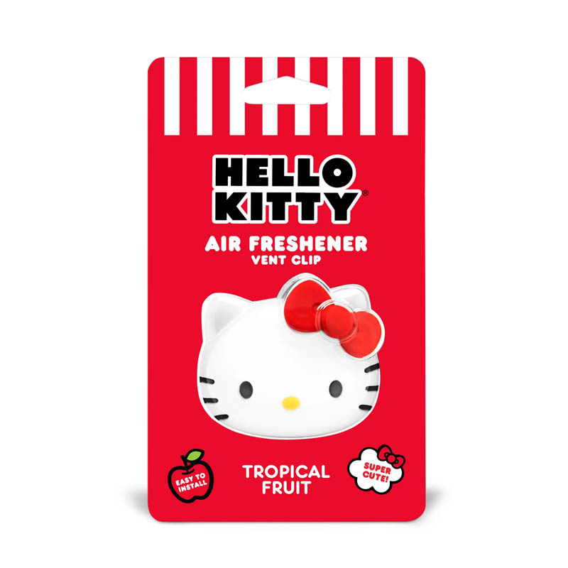 Official Hello Kitty Air Freshener Deodorizer - Tropical Fruit