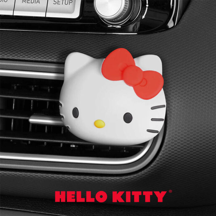 SRAF-1112: HELLO KITTY OIL POD REFILLS VENT CLIP AIR FRESHENER - TROPICAL FRUIT - BDK USA - Image 5