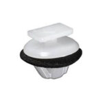 21683 Molding Clip With Sealer, White Nylon.