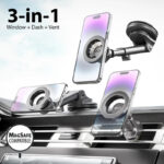 Bracketron MagAlign Pro Extend Window, Dash & Vent Mount