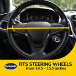 34269 Dr. Scholl's Gel Infused Memory Foam Steering Wheel Cover