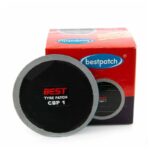 1001: MEDIUM ROUND UNIVERSAL FABRIC REINFORCED TIRE REPAIR PATCHES 2-1/4" - 20 UNITS - BESTPATCH
