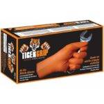 8844: TIGER GRIP FORTIFIED ORANGE NITRILE GLOVES WITH TEXTURE GRIP - 8 MIL - LARGE