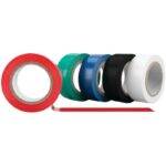PP1135: 5 PACK MULTI-COLOR ELECTRICAL TAPE - PROJECT PRO TOOL TABLE