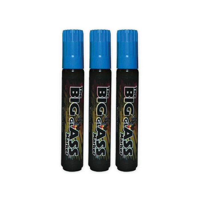 The Big Glass Marker Washable BLUE Writer - Automotive Car Paint Pen