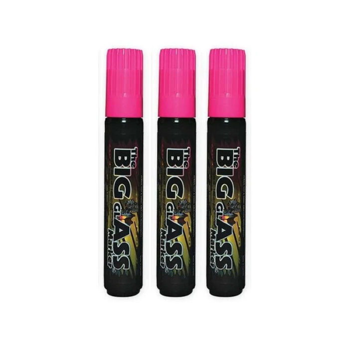 The Big Glass Marker Washable PINK Writer - Automotive Car Paint Pen