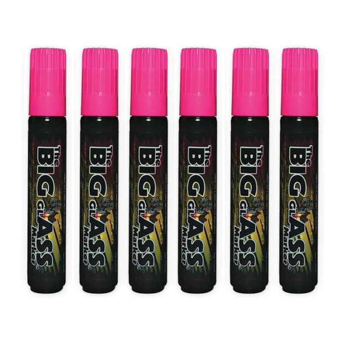 The Big Glass Marker Washable PINK Writer - Automotive Car Paint Pen