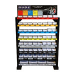 R8CLP: WHEEL WEIGHT BIN WITH 8 SHELVES - GUDE