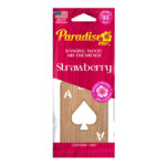 HW-002PK160: PREMIUM WOOD HANGING AIR FRESHENER - STRAWBERRY - PARADISE AIR