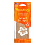 HW-033PK160: PREMIUM WOOD HANGING AIR FRESHENER - ISLAND ESCAPE - PARADISE AIR