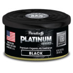 PLEO-003PK160: PLATINUM SERIES EXTREME ORGANIC CAN AIR FRESHENER - BLACK - PARADISE AIR