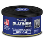 PLEO-007PK160: PLATINUM SERIES EXTREME ORGANIC CAN AIR FRESHENER - NEW CAR - PARADISE AIR