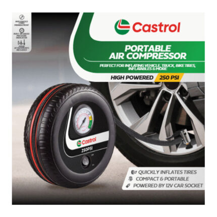 CL-AIR04: COMPACT TIRE INFLATOR - CASTROL