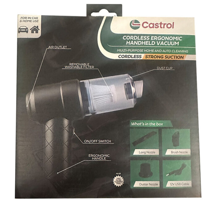 CL-VC05: CORDLESS HANDHELD VACUUM CLEANER - CASTROL